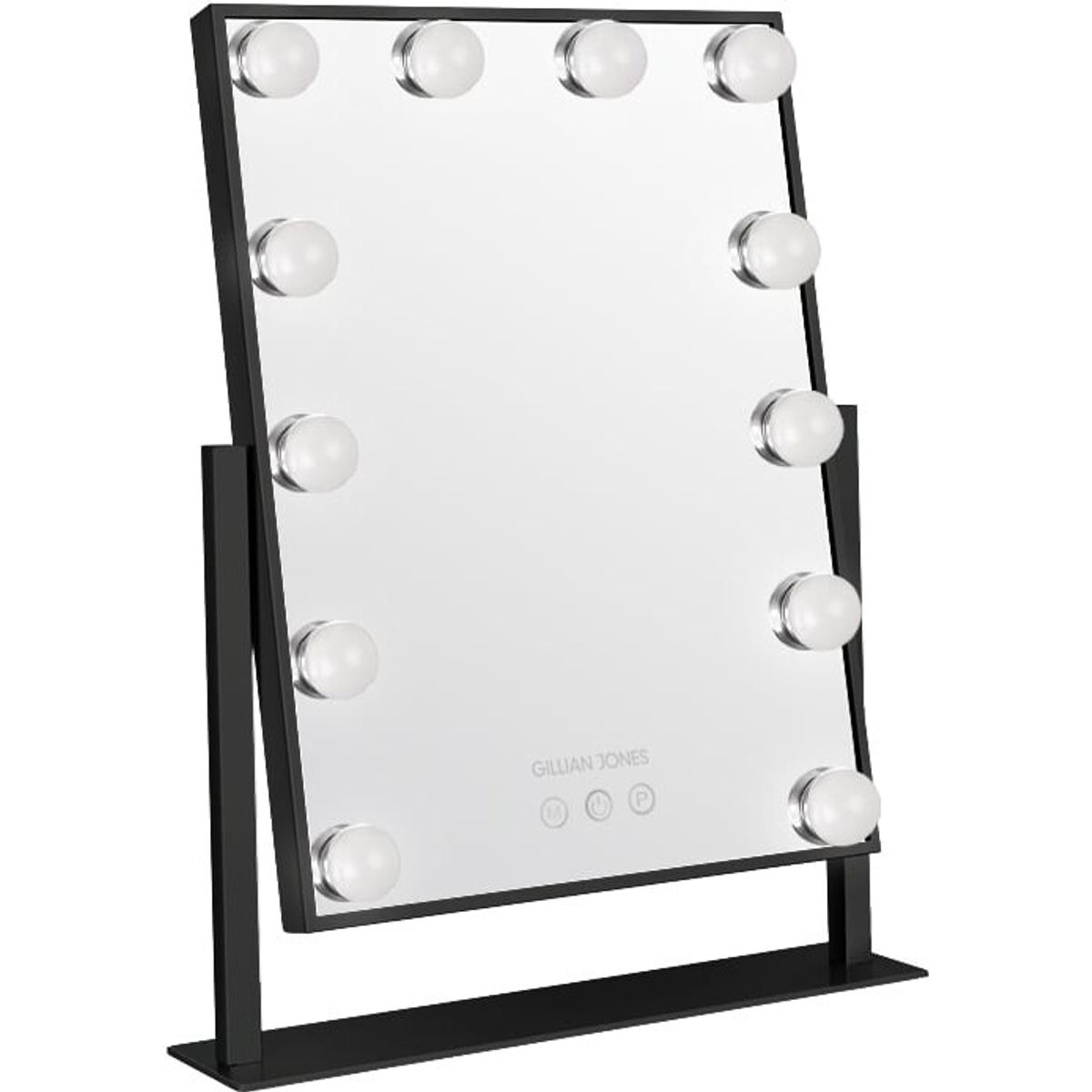 Gillian Jones - Led Light Hollywood Mirror Black