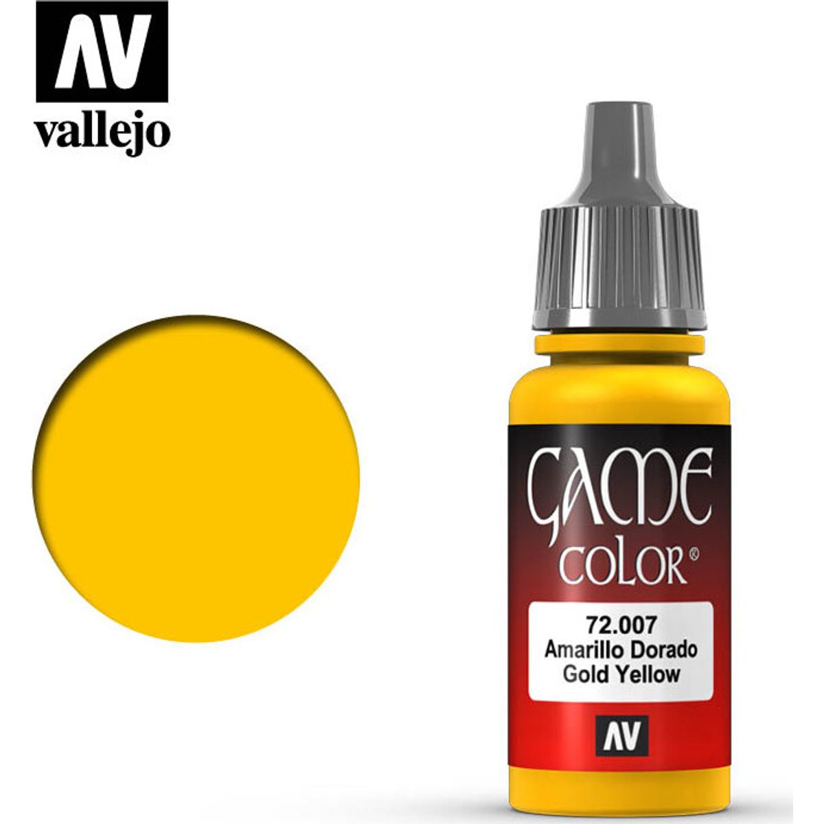 Vallejo - Game Color - God Yellow Mat - 18 Ml - 72007