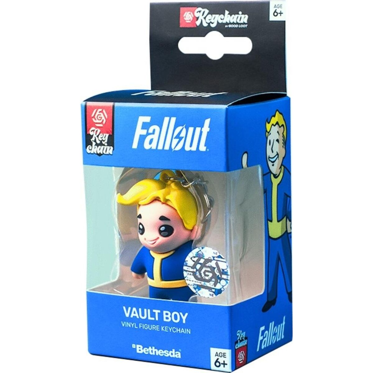 Good Loot - Fallout Vault Boy Good Loot 3d Keychain