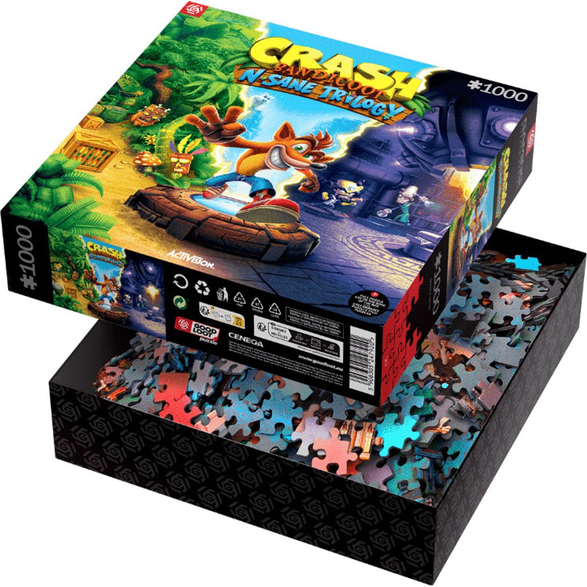 Good Loot Gaming Puzzle: Crash Bandicoot N. Sane Trilogy (1000 Pieces)