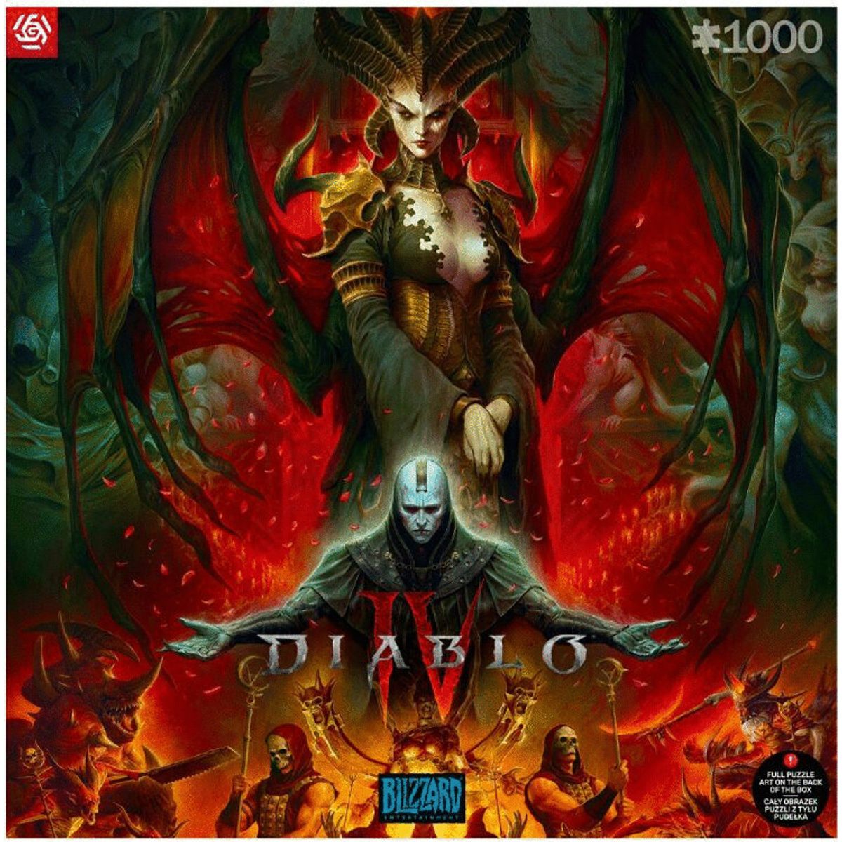 Good Loot Puzzle - Diablo Iv Lilith Composition - 1000 Brikker