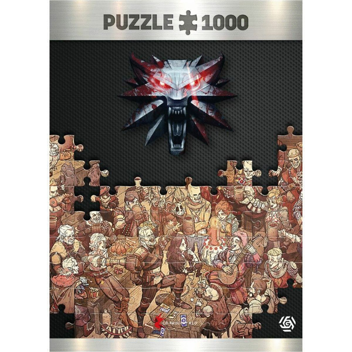 Good Loot Puzzle - The Witcher Birthday - 1000 Brikker