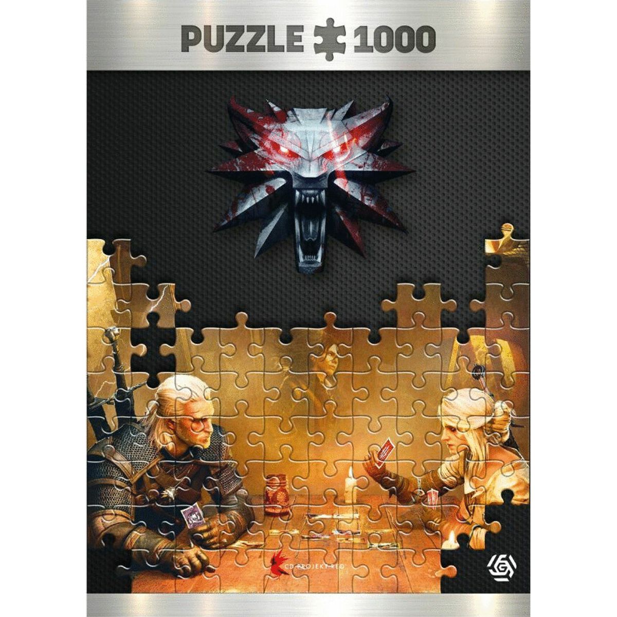 Good Loot Puzzle - The Witcher Playing Gwent - 1000 Brikker