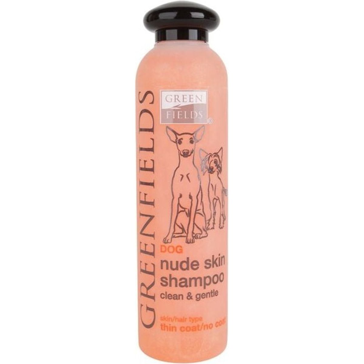 Greenfields - Shampoo Til Hunde - Nude Skin 250 Ml