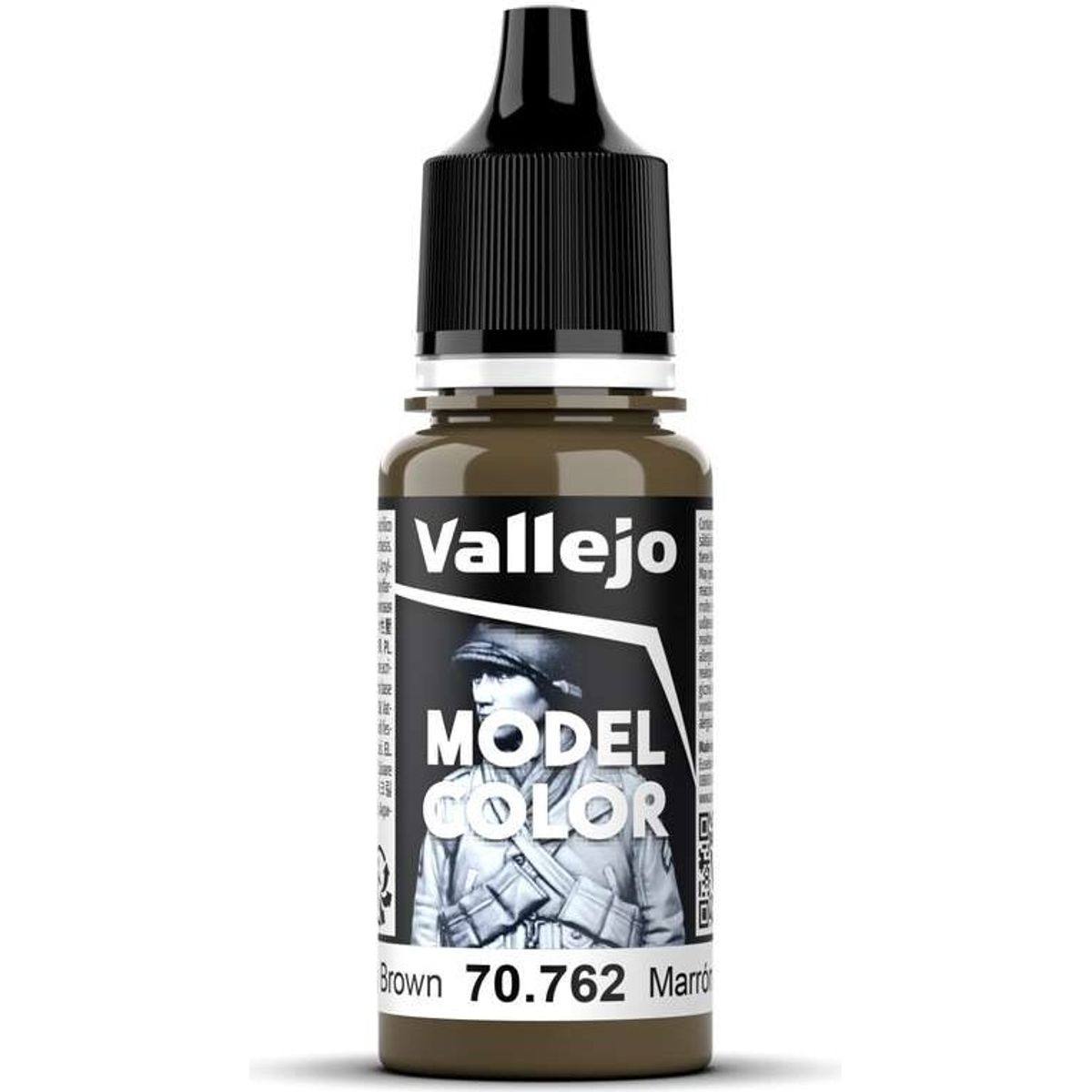 Vallejo - Model Color - Grey Brown Mat - 18 Ml - 70762