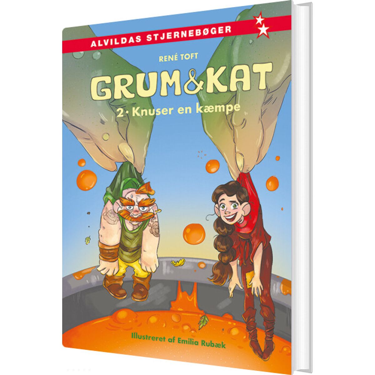 Grum & Kat 2: Knuser En Kæmpe - René Toft - Bog