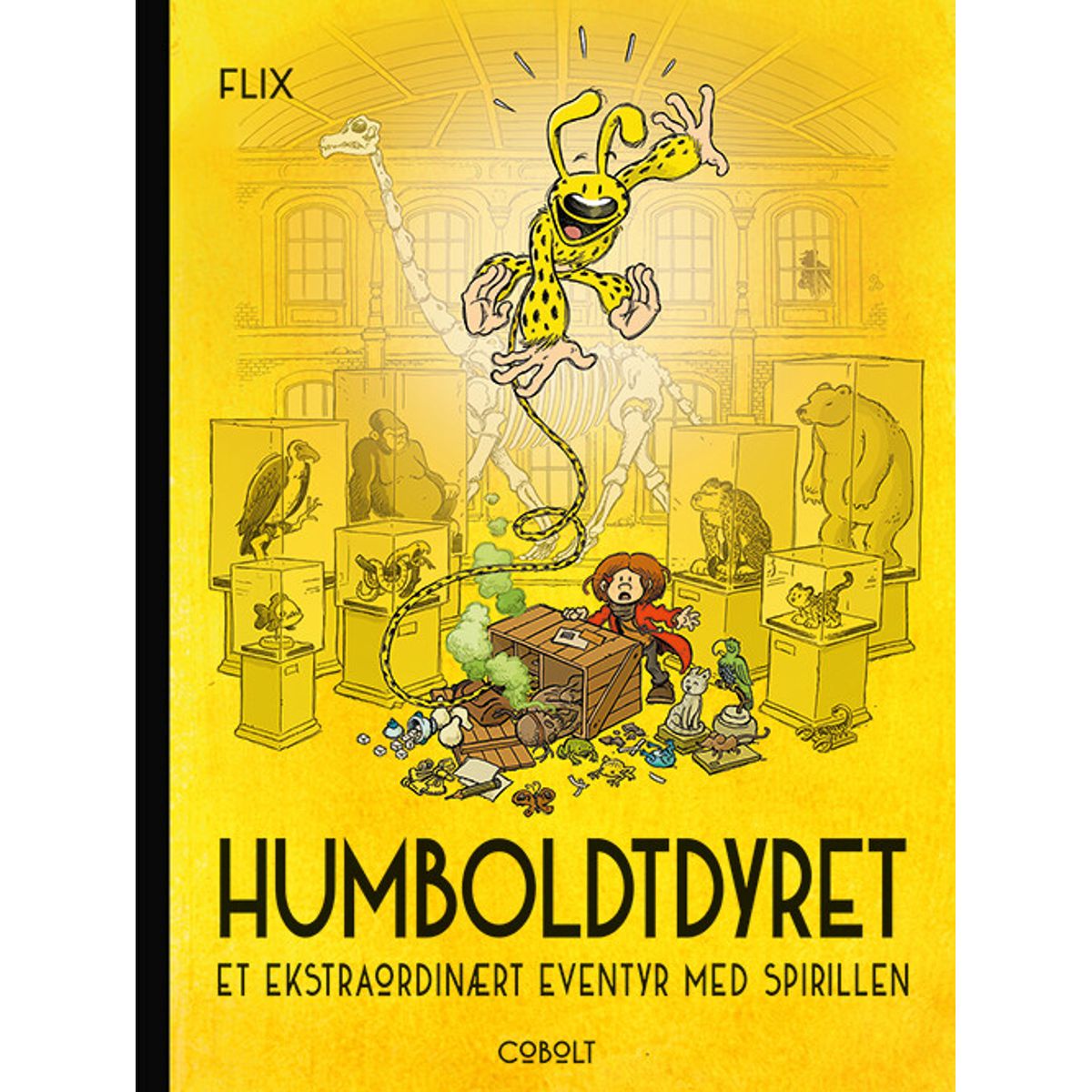 Humboldtdyret - Et Ekstraordinært Eventyr Med Spirillen - Flix - Tegneserie