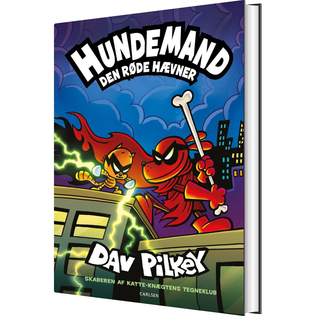 Hundemand 12 - Den Røde Hævner - Dav Pilkey - Bog