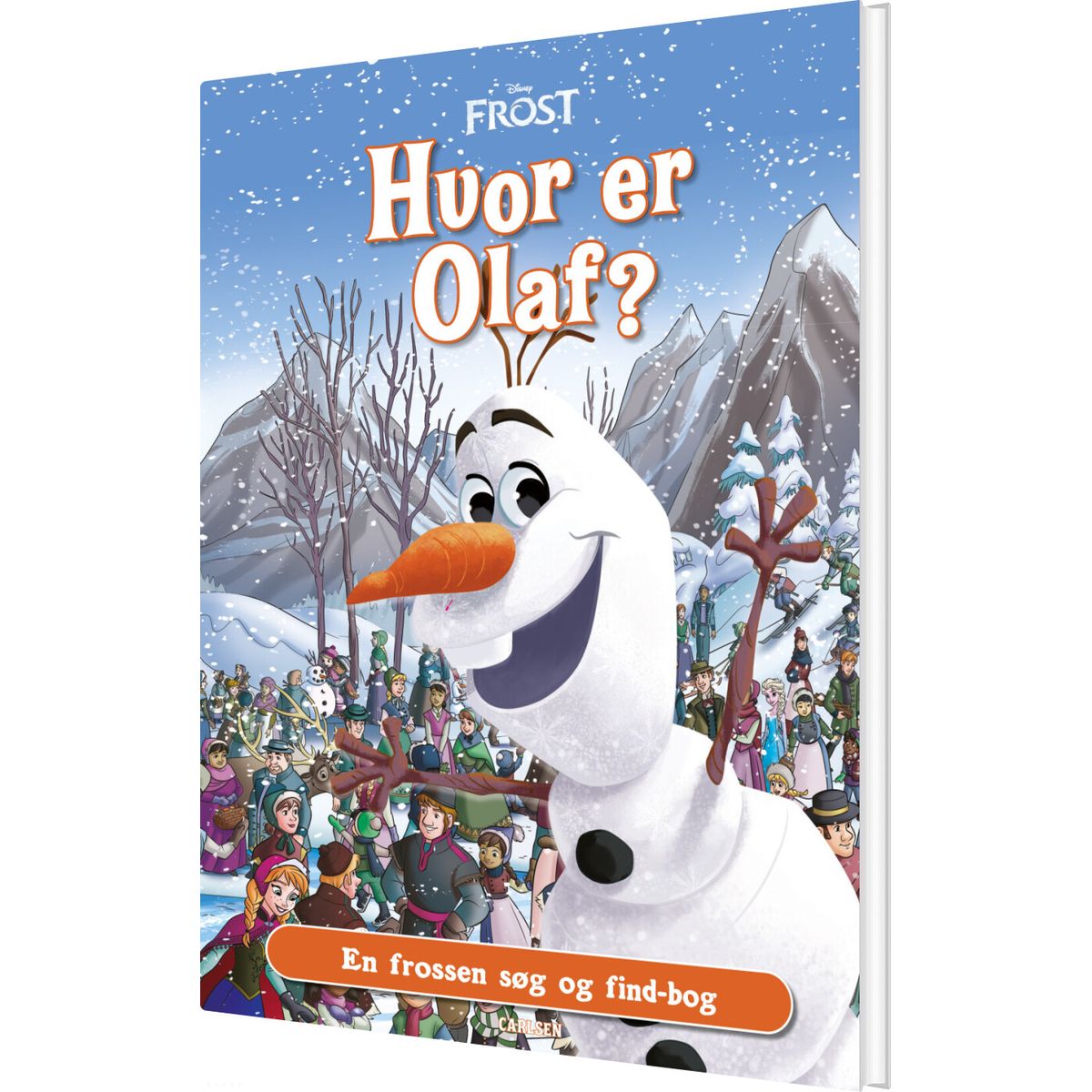 Hvor Er Olaf? En Søg Og Find-bog - Disney - Bog