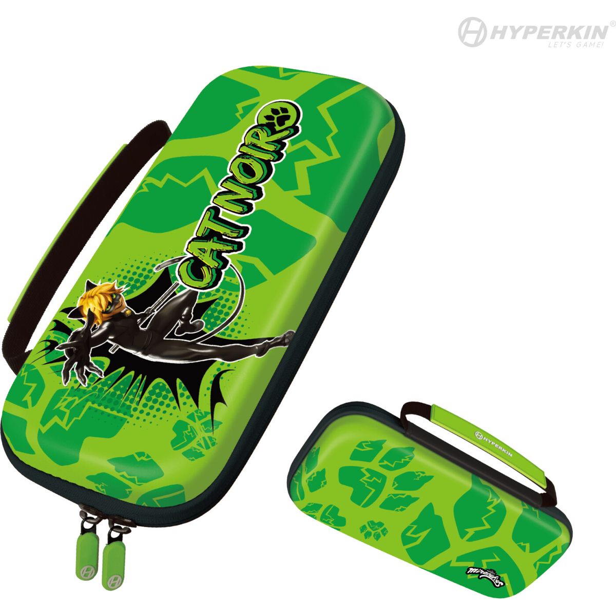 Hyperkin Official Miraculous Hard Case - Switch/oled/lite (cat Noir)