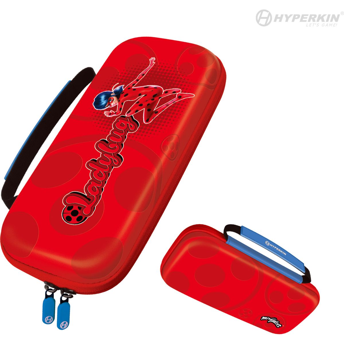 Hyperkin Official Miraculous Hard Case - Switch/oled/lite (ladybug)