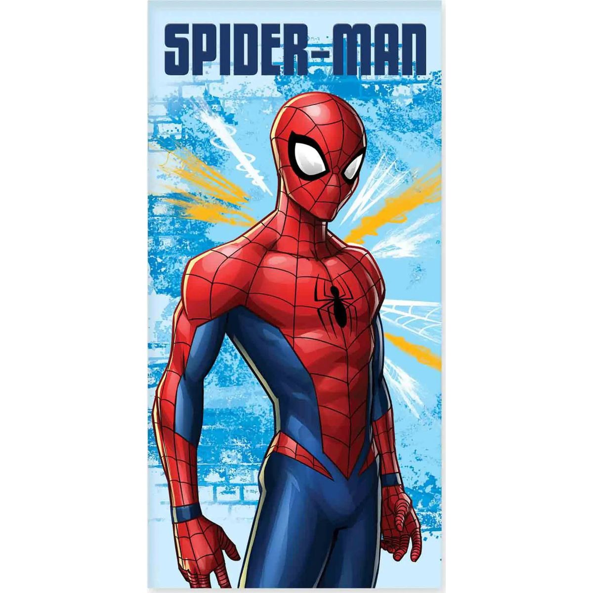 Spiderman Håndklæde Til Børn - Marvel - 70x140 Cm