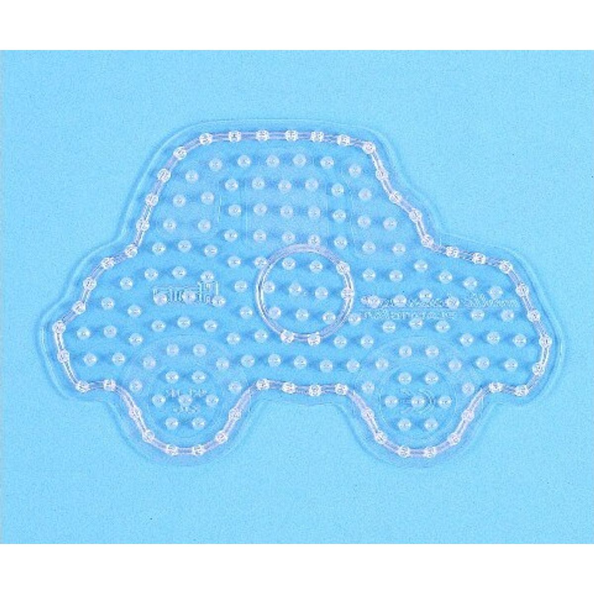 Hama Maxi Perleplade - Bil - Transparent - 13x20 Cm - 8205