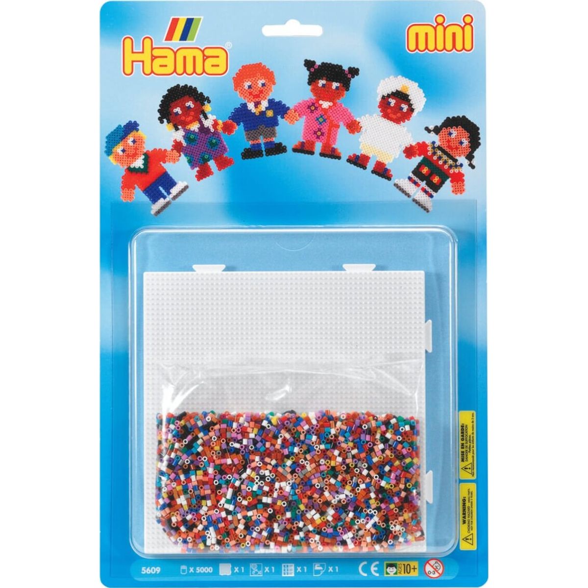 Hama Mini Perler - Perlesæt Med 5.000 Perler - 5609