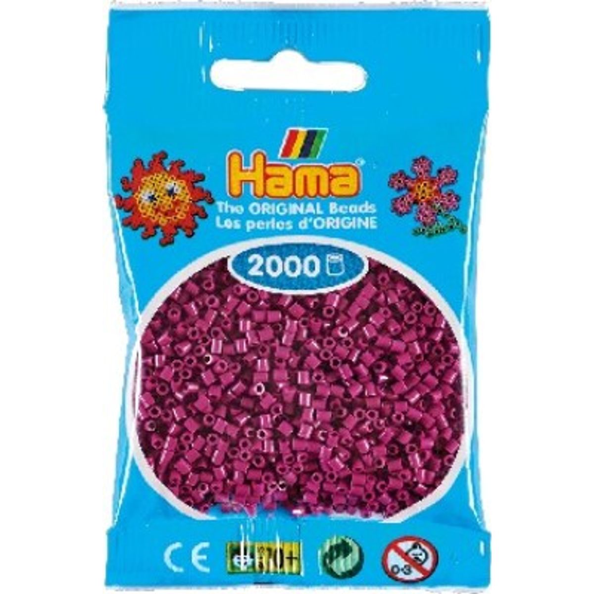 Hama Mini Perler - Blomme - 2.000 Stk. - 501-82