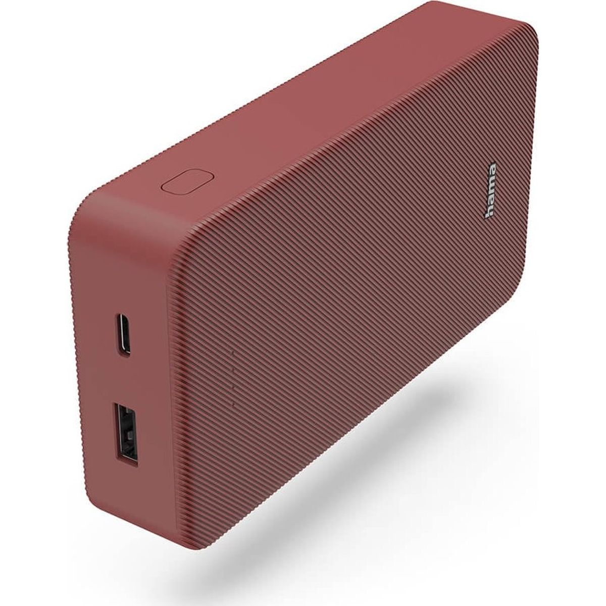 Hama Powerbank 20000 Mah - Usb-c + Usb-a - Colour 20 - Rød