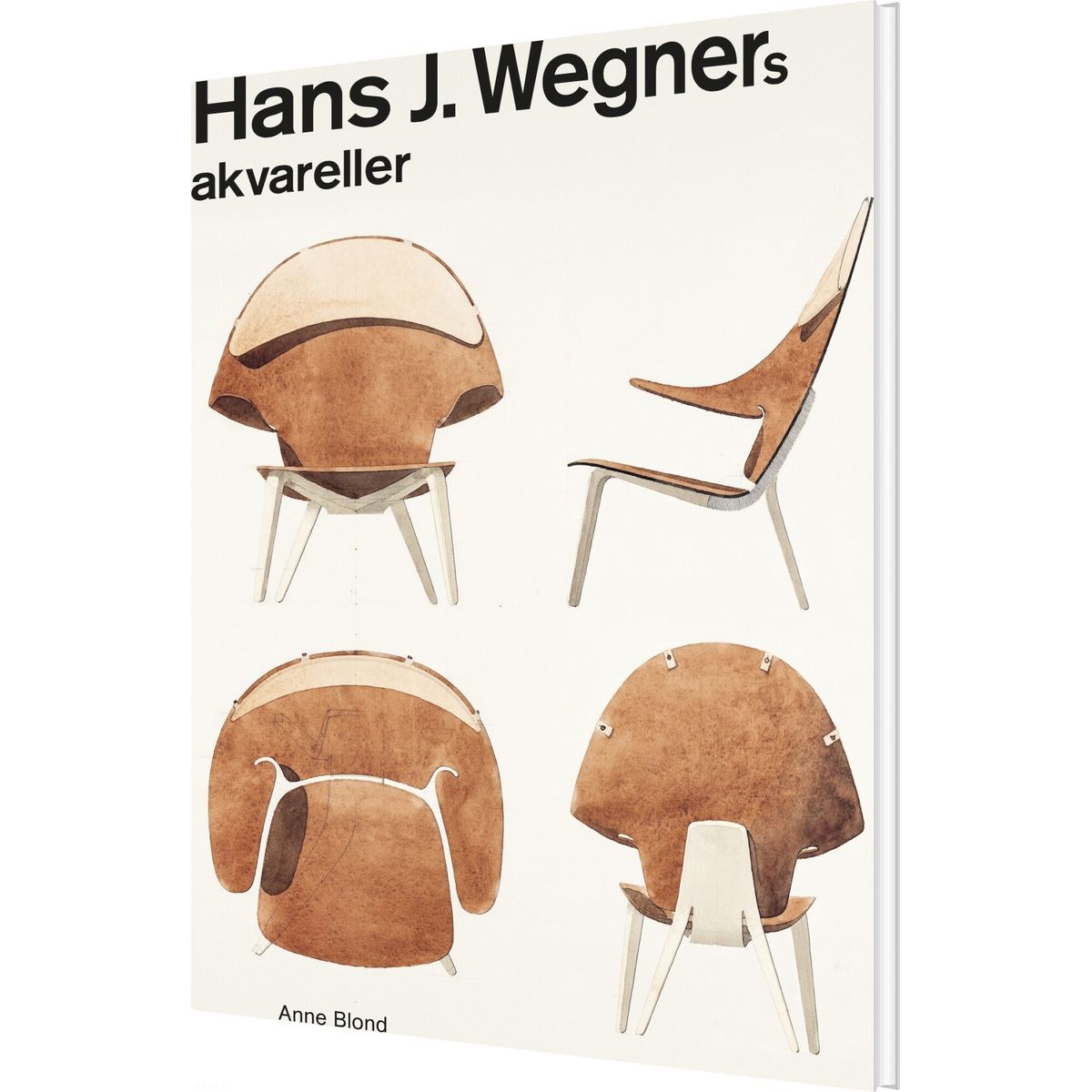 Hans J. Wegners Akvareller - Anne Blond - Bog