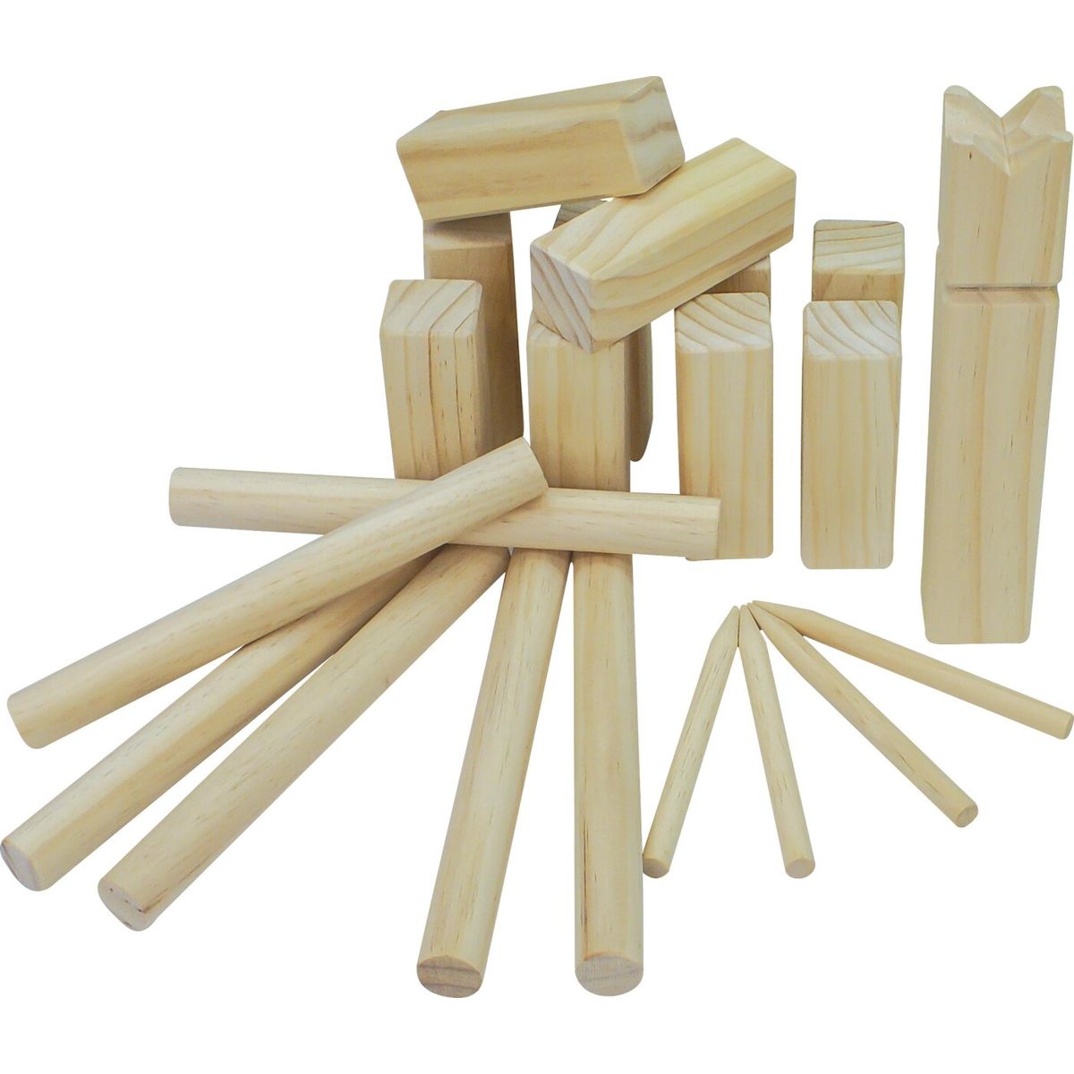 Kongespil - Kubb - Happy Summer