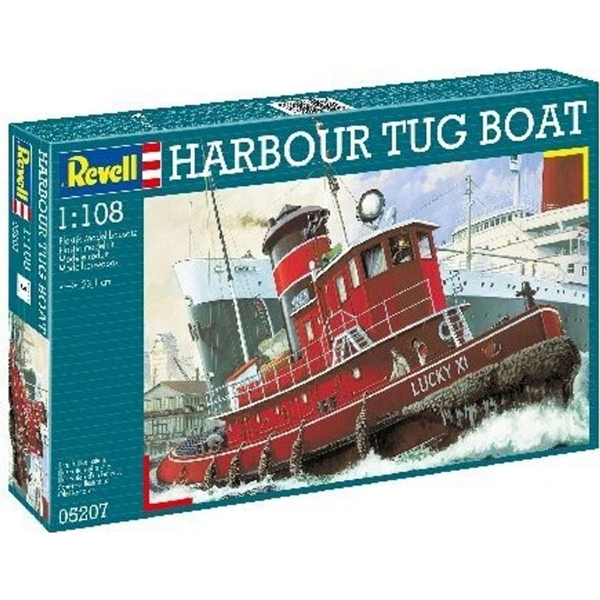 Revell - Harbour Tug Skib Byggesæt - 1:108 - 05207