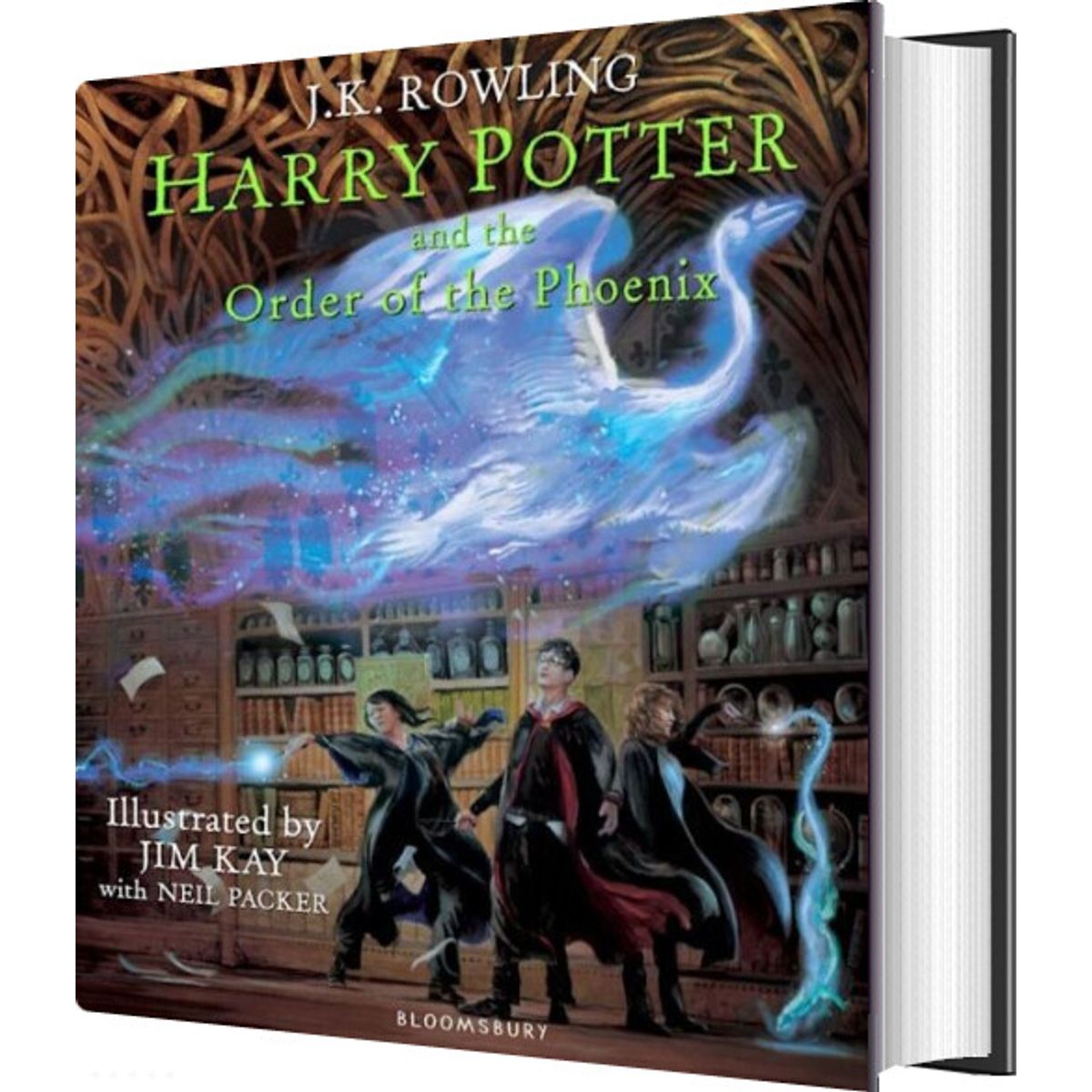 Harry Potter And The Order Of The Phoenix - Illustrated Edition - J. K. Rowling - English Book