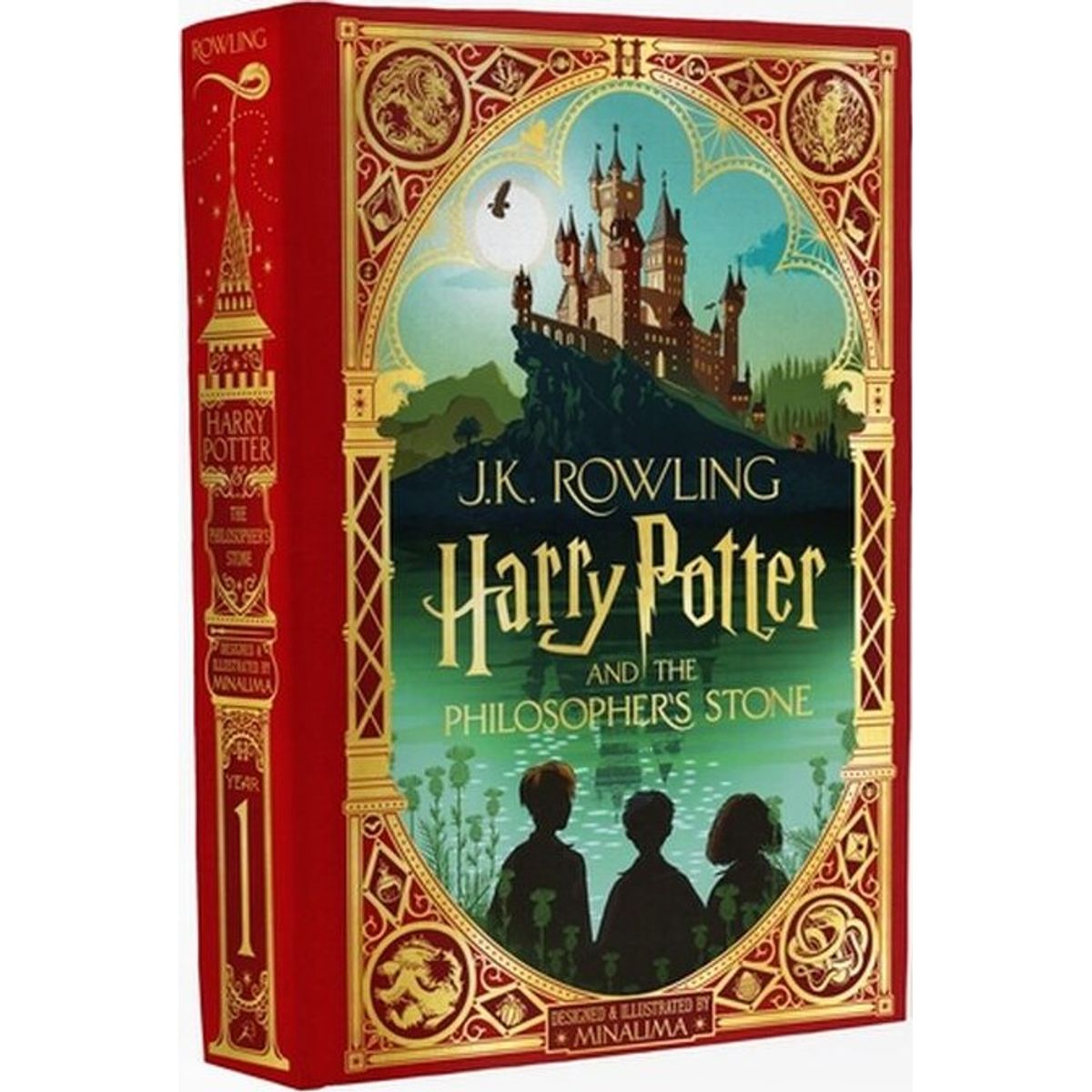 Harry Potter And The Philosopher's Stone: Minalima Edition - J. K. Rowling - English Book