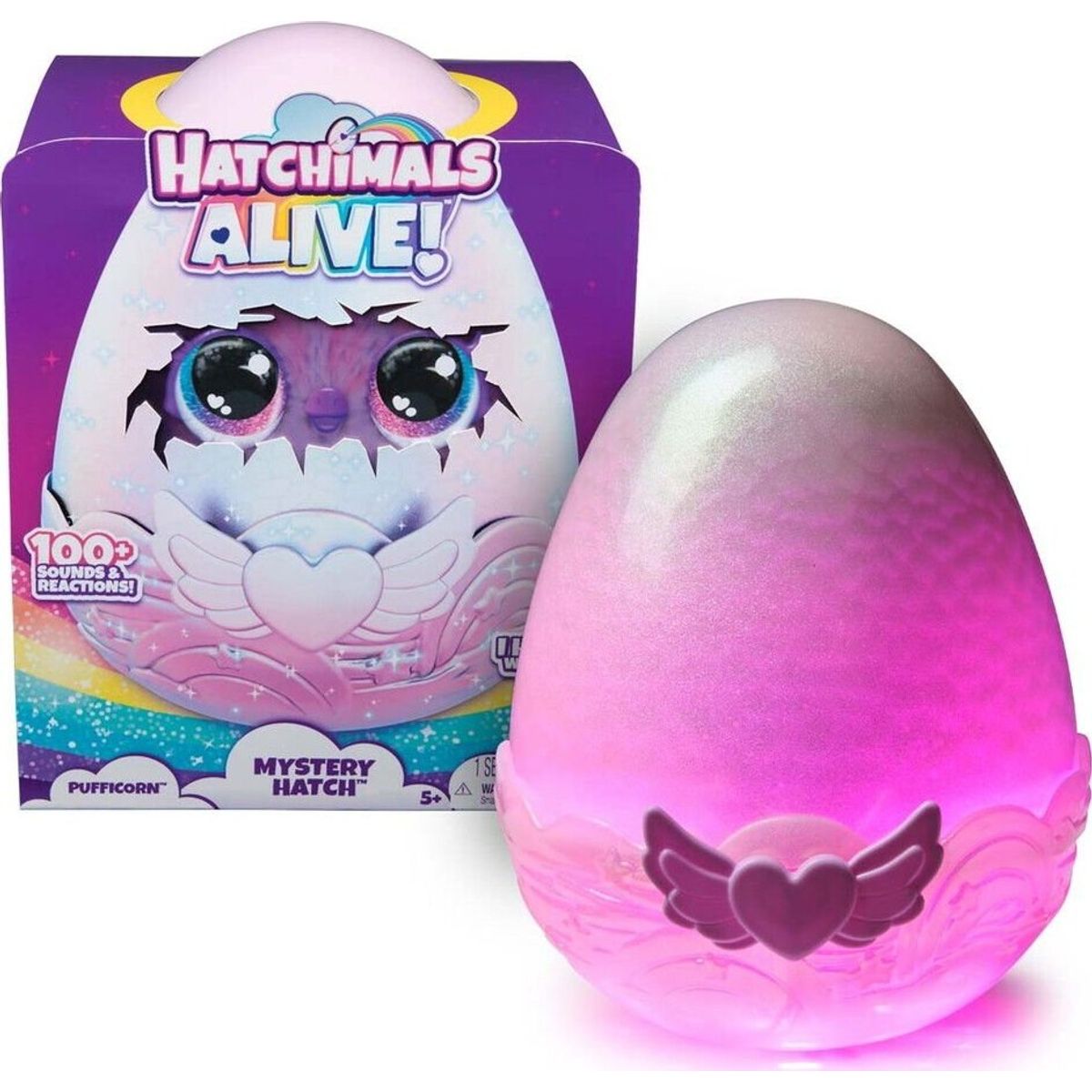 Hatchimals - Alive Secret Hatch Pufficorn