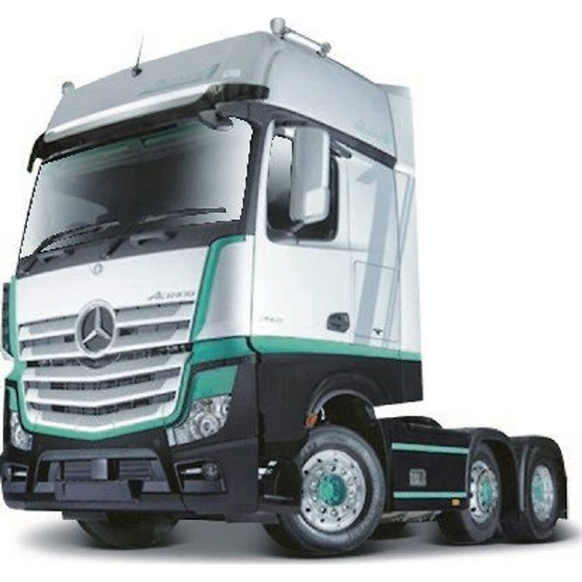 Bburago - Mercedes Benz Actros Lastbil - 1:43