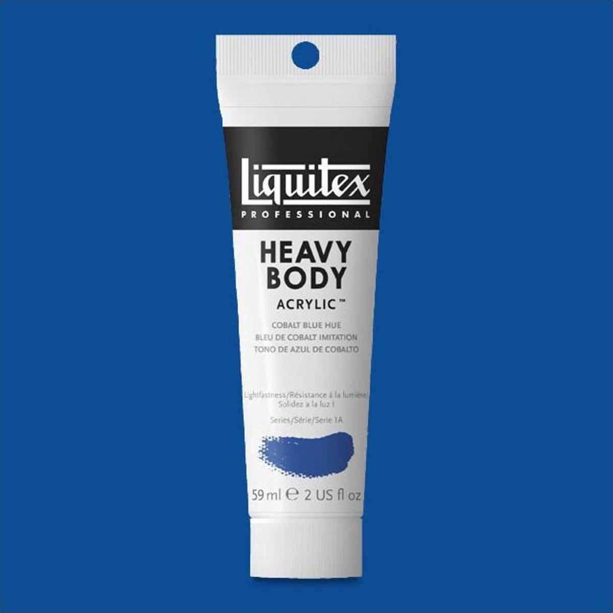 Liquitex - Akrylmaling - Heavy Body - Cobalt Blue 138 Ml