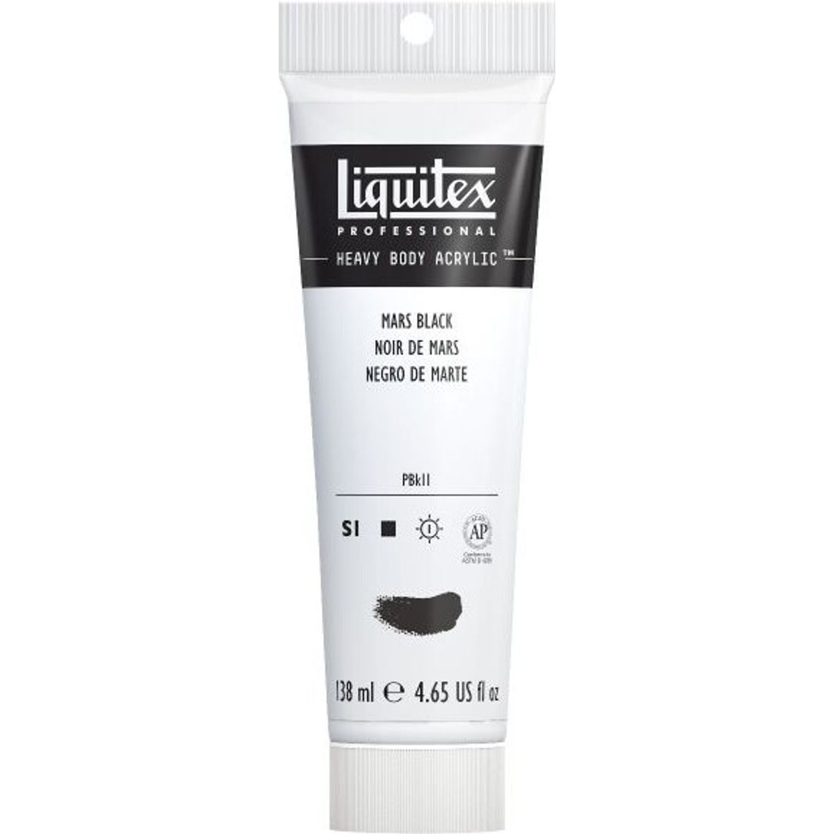 Liquitex - Akrylmaling - Heavy Body - Mars Black 138 Ml