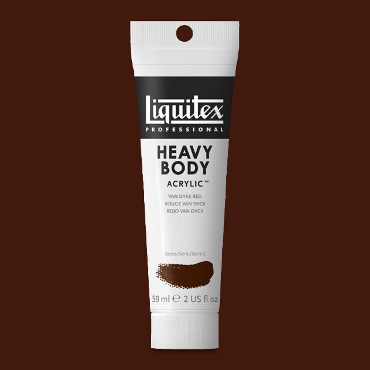 Liquitex - Akrylmaling - Heavy Body - Van Dyck Red Hue 59 Ml