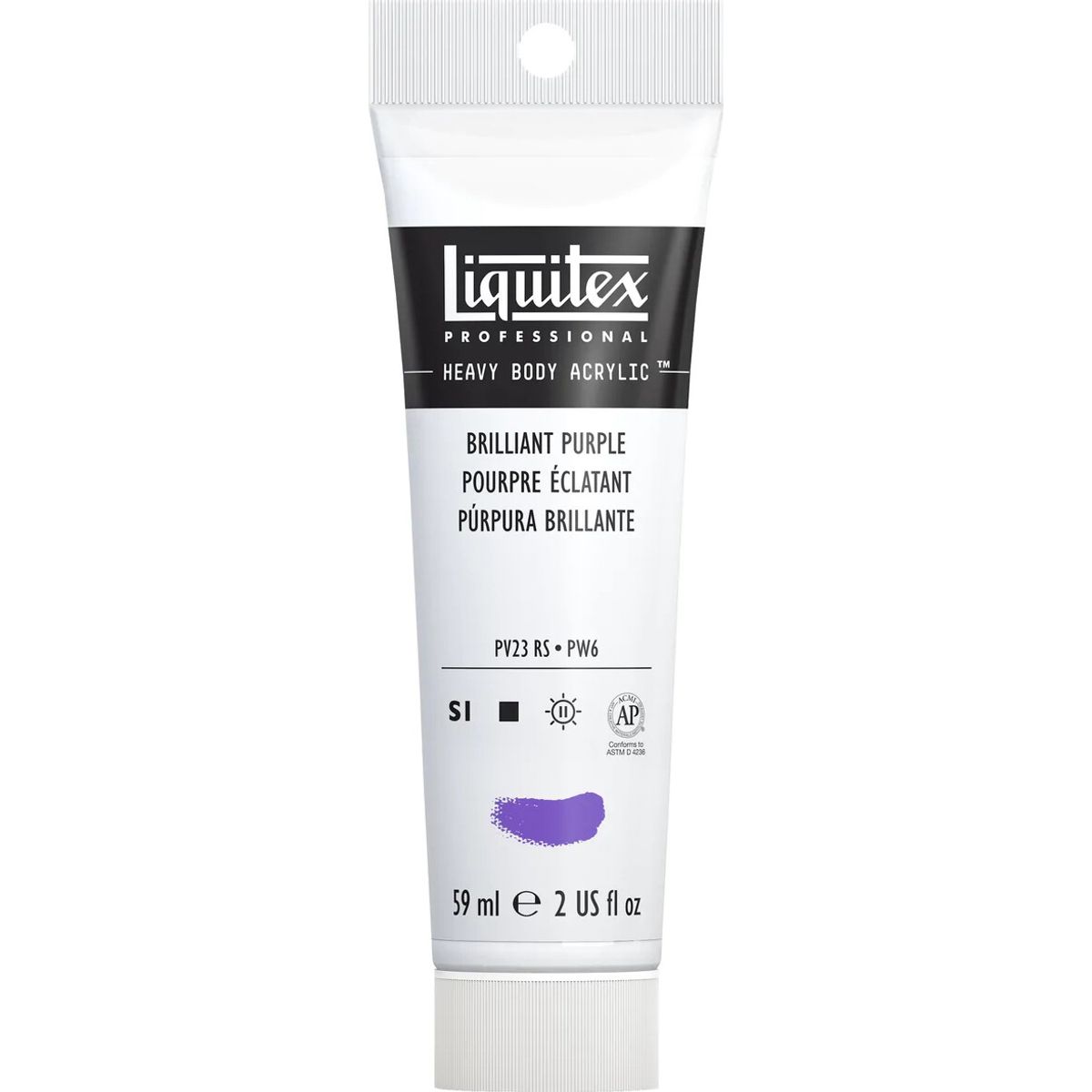 Liquitex - Akrylmaling - Heavy Body - Brilliant Purple 59 Ml