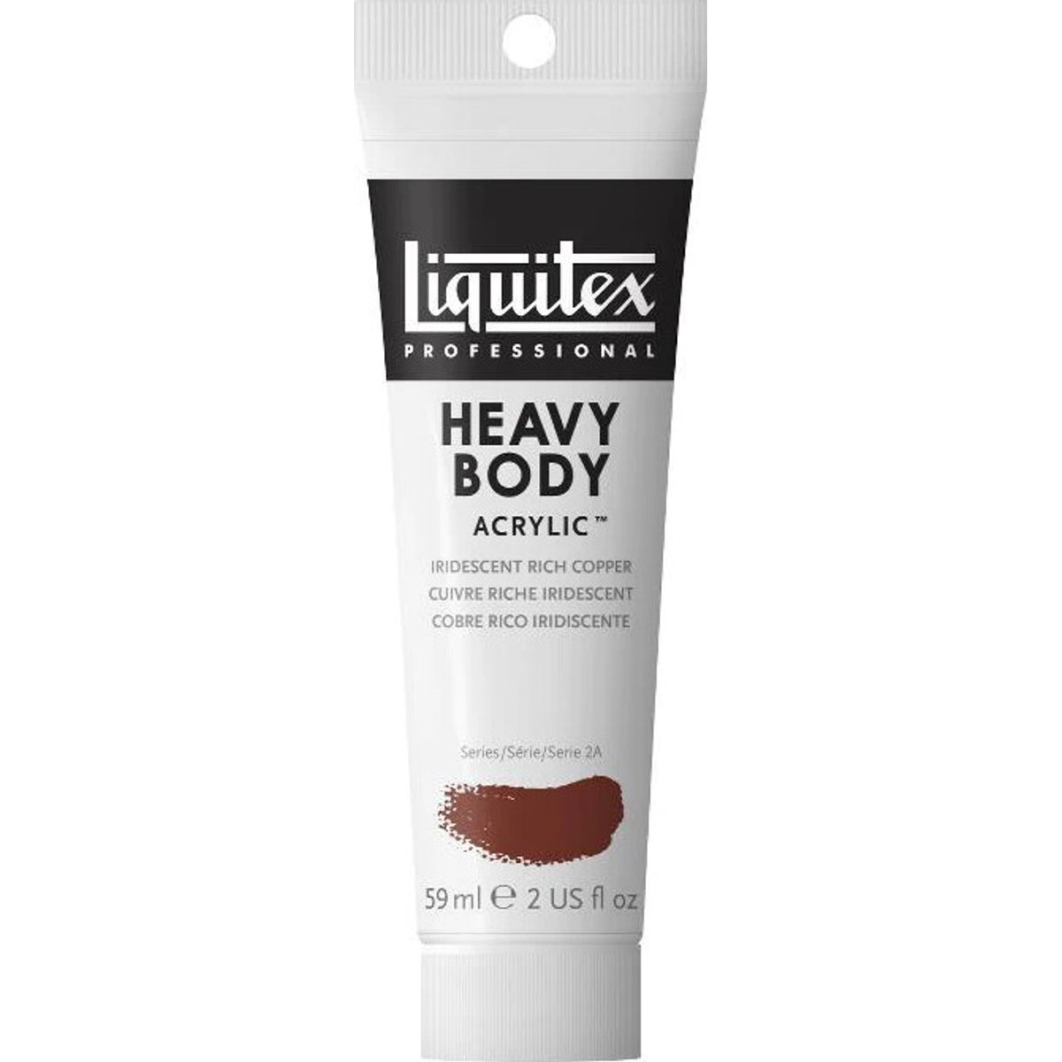 Liquitex - Heavy Body Akrylmaling - Iridescent Rich Copper 59 Ml