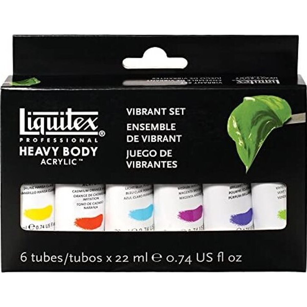 Liquitex - Akrylmaling Sæt - Heavy Body - 6x22 Ml