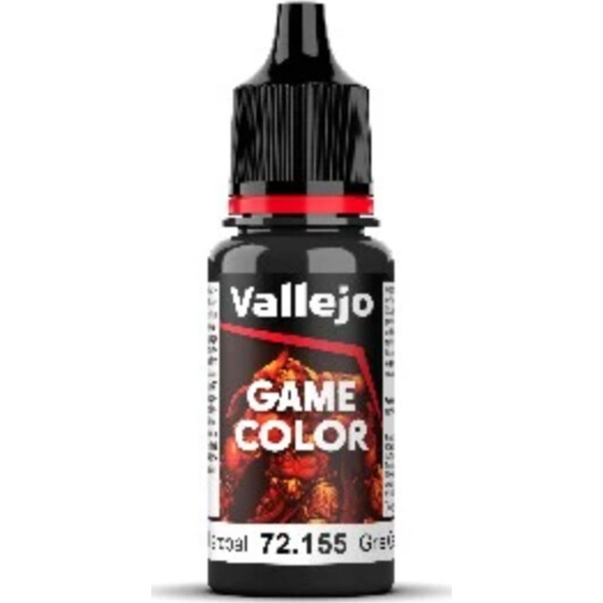 Vallejo - Game Color - Heavy Charcoal Mat - 18 Ml - 72155