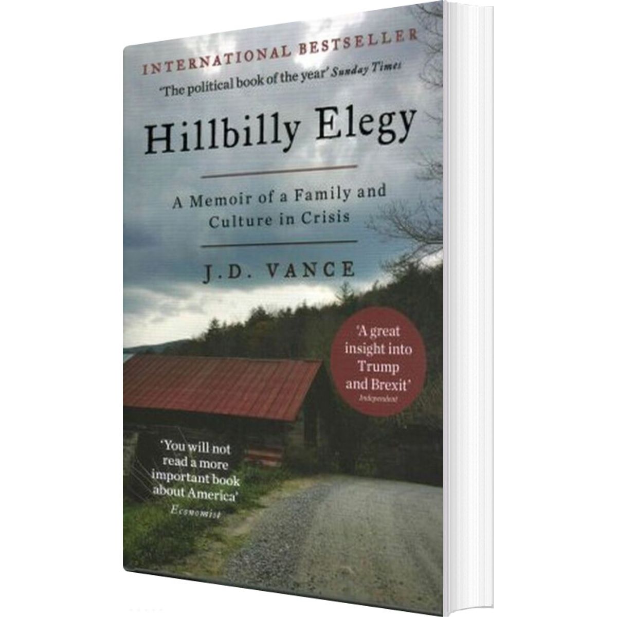 Hillbilly Elegy - J. D. Vance - English Book