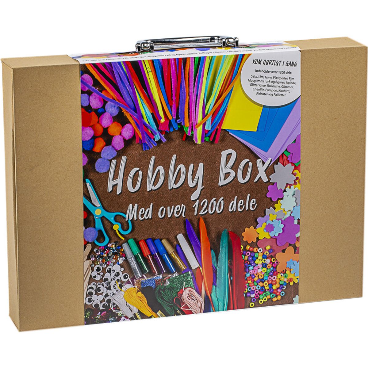 Hobby Box - Kreakasse Med Ca. 1200 Dele