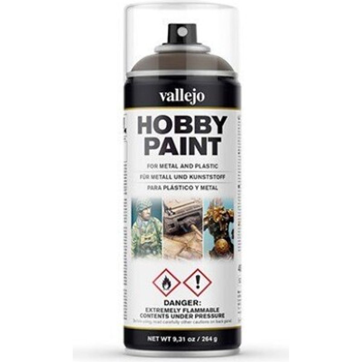 Vallejo - Hobby Paint Spraymaling - Afv Olive Drab 400 Ml