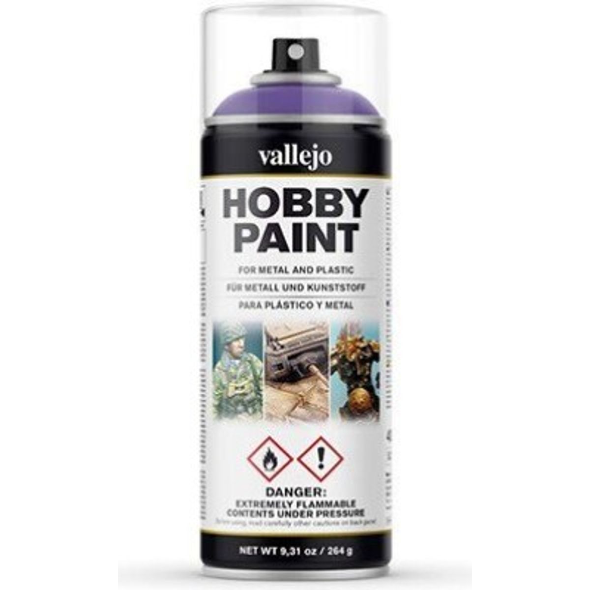 Vallejo - Hobby Paint Spraymaling - Fantasy Alien Purple 400 Ml