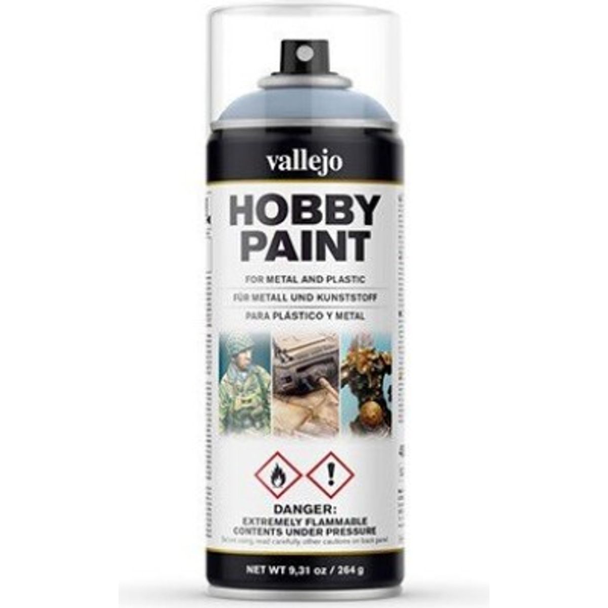 Vallejo - Hobby Paint Spraymaling - Fantasy Wolf Grey 400 Ml