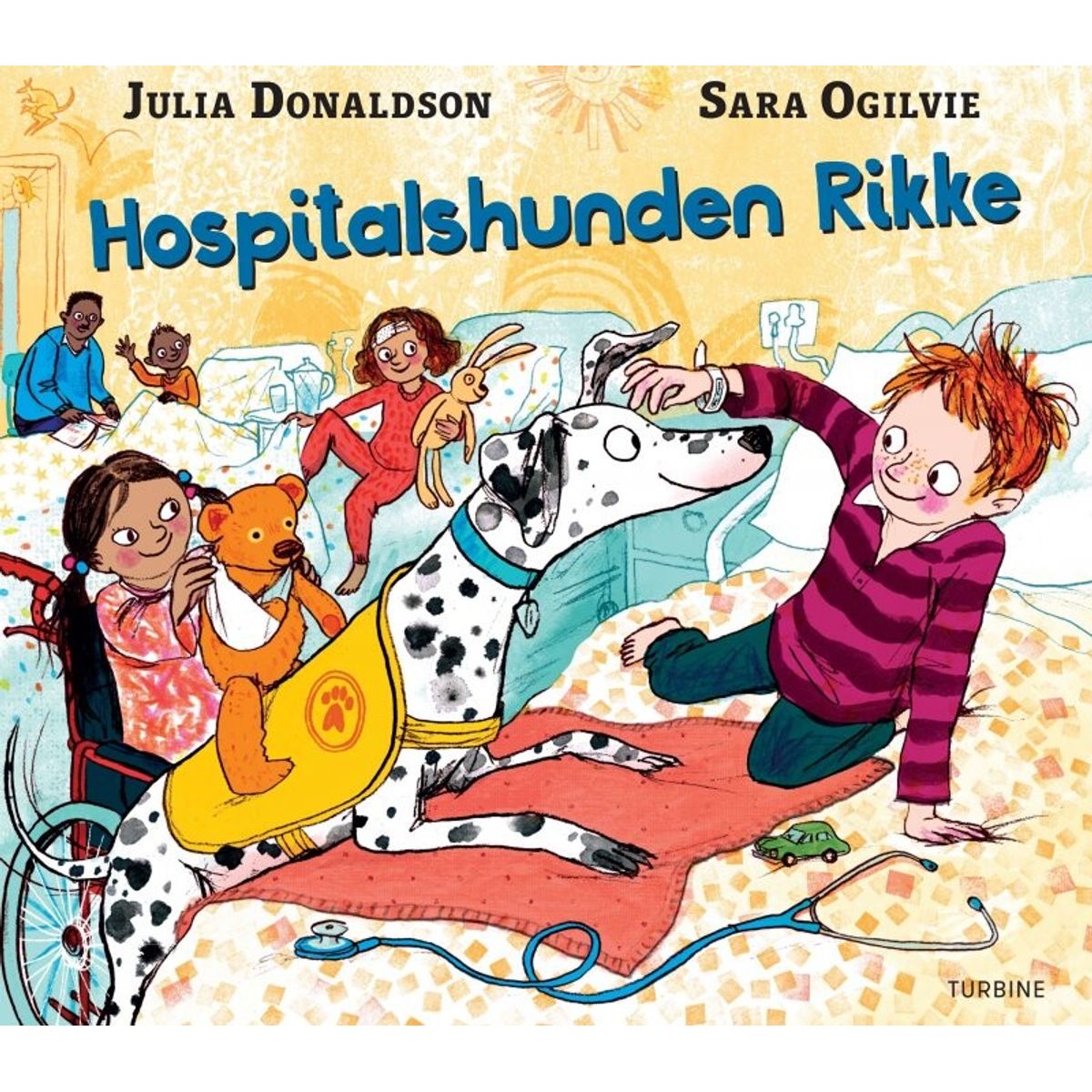 Hospitalshunden Rikke - Julia Donaldson - Bog