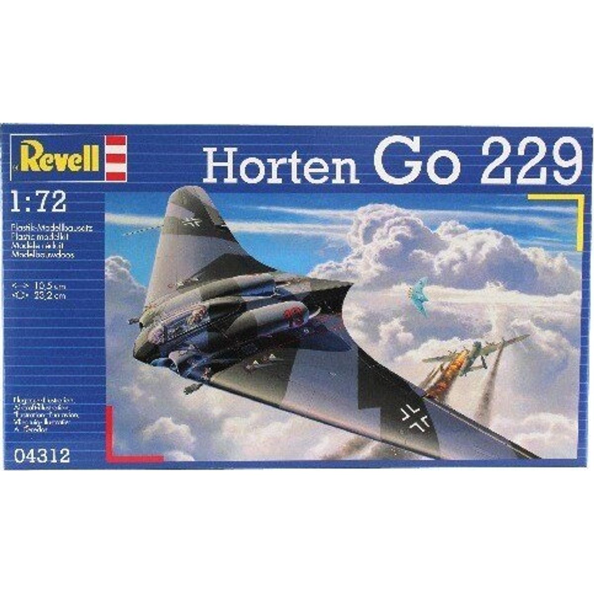 Revell - Horten Go 229 Fly Byggesæt - 1:72 - 04312