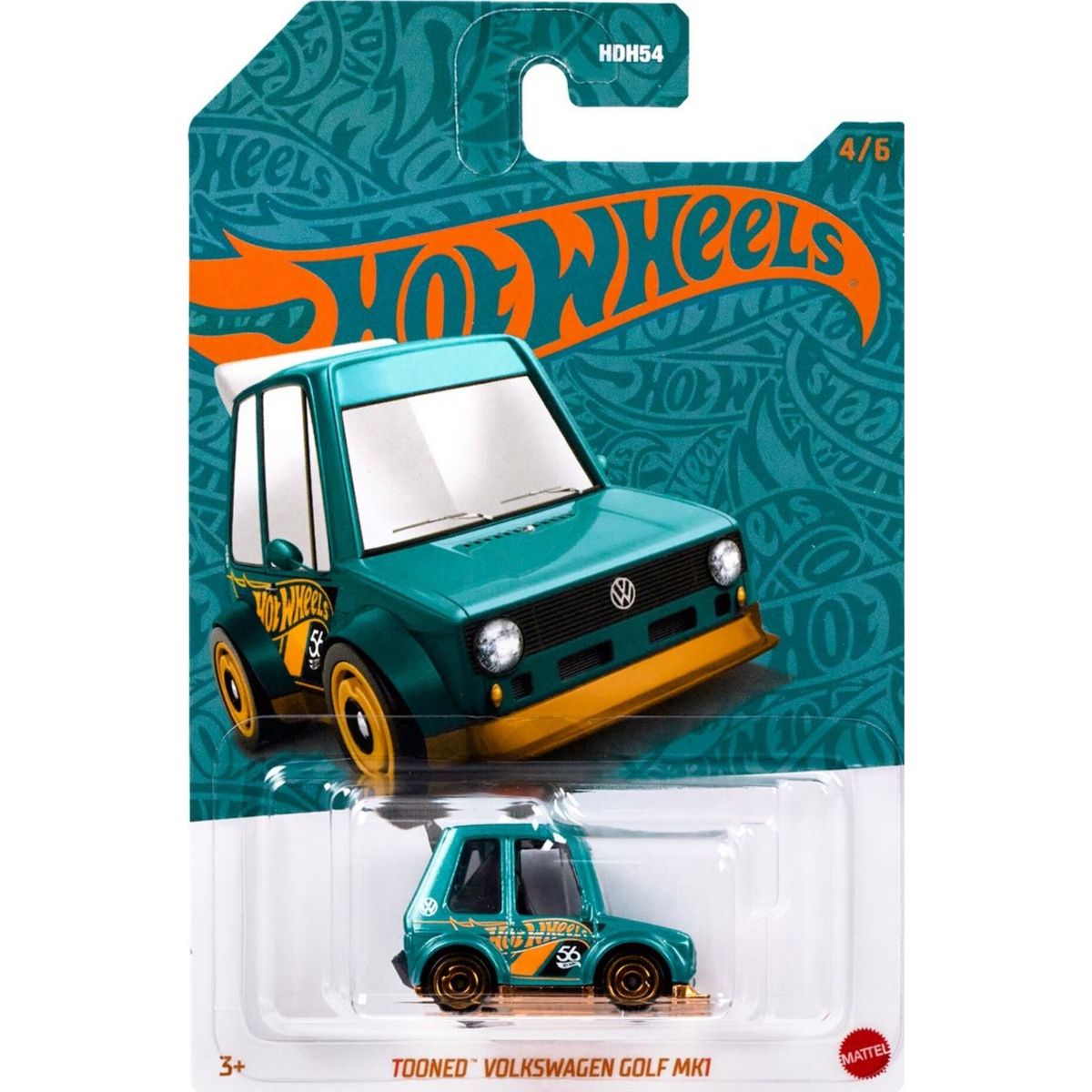 Hot Wheels - 56th Anniversary Edition Green And Copper Colour - Golf Mki