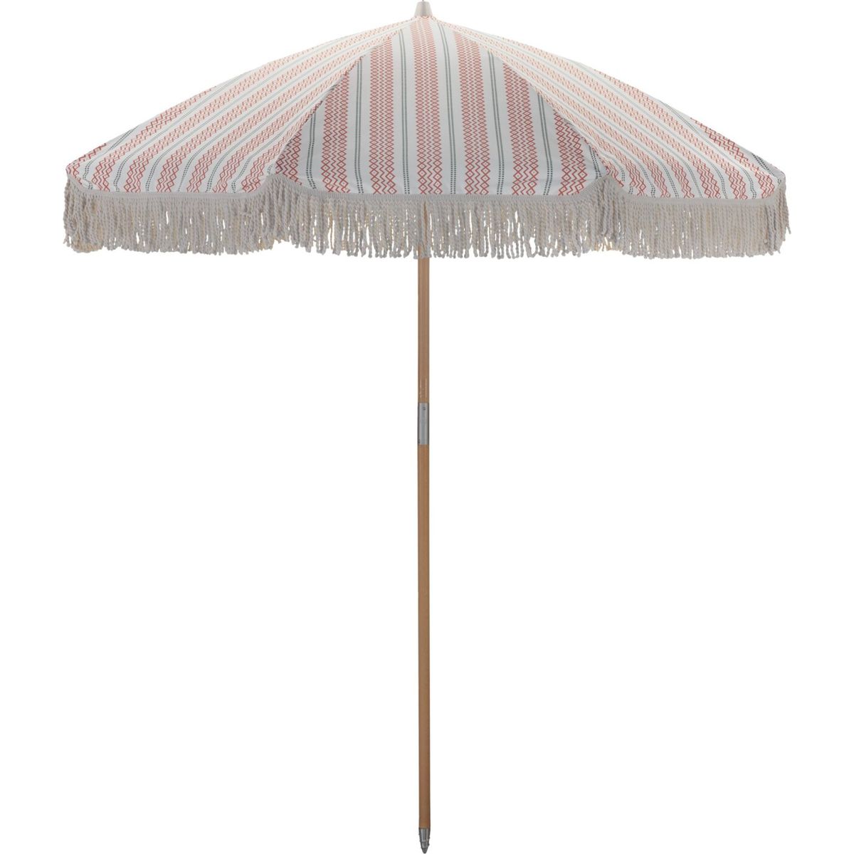 House Doctor - Parasol - Umbra - Rød Og Grøn - 230x190 Cm