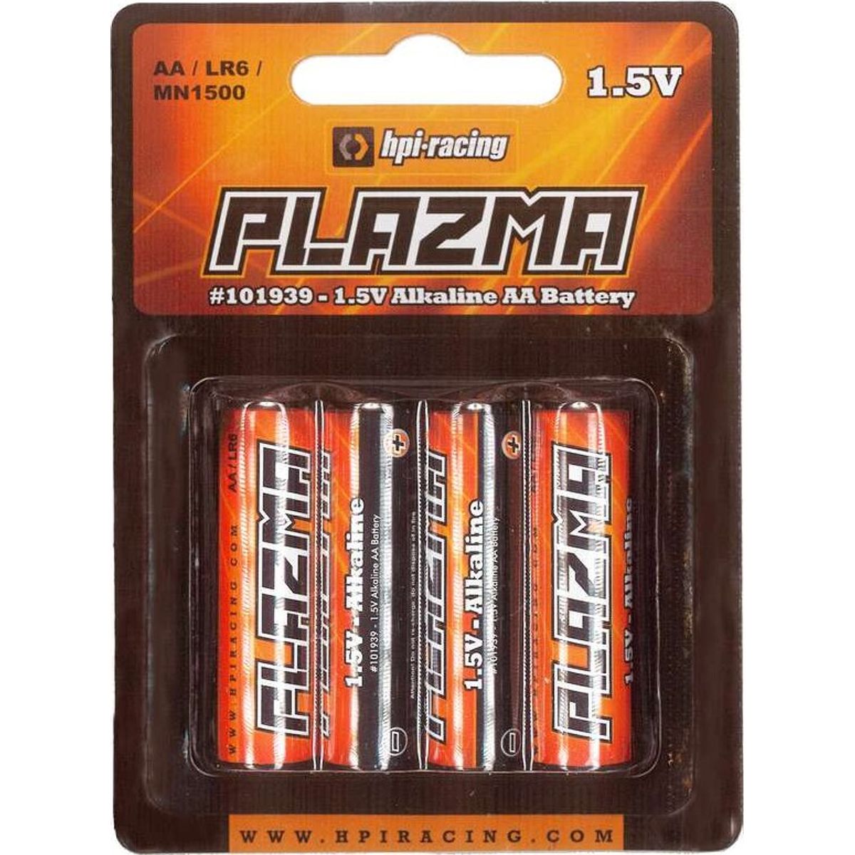 Hpi Plazma 1.5v Aa Alkaline Battery (4pcs) - Hp101939 - Hpi Racing