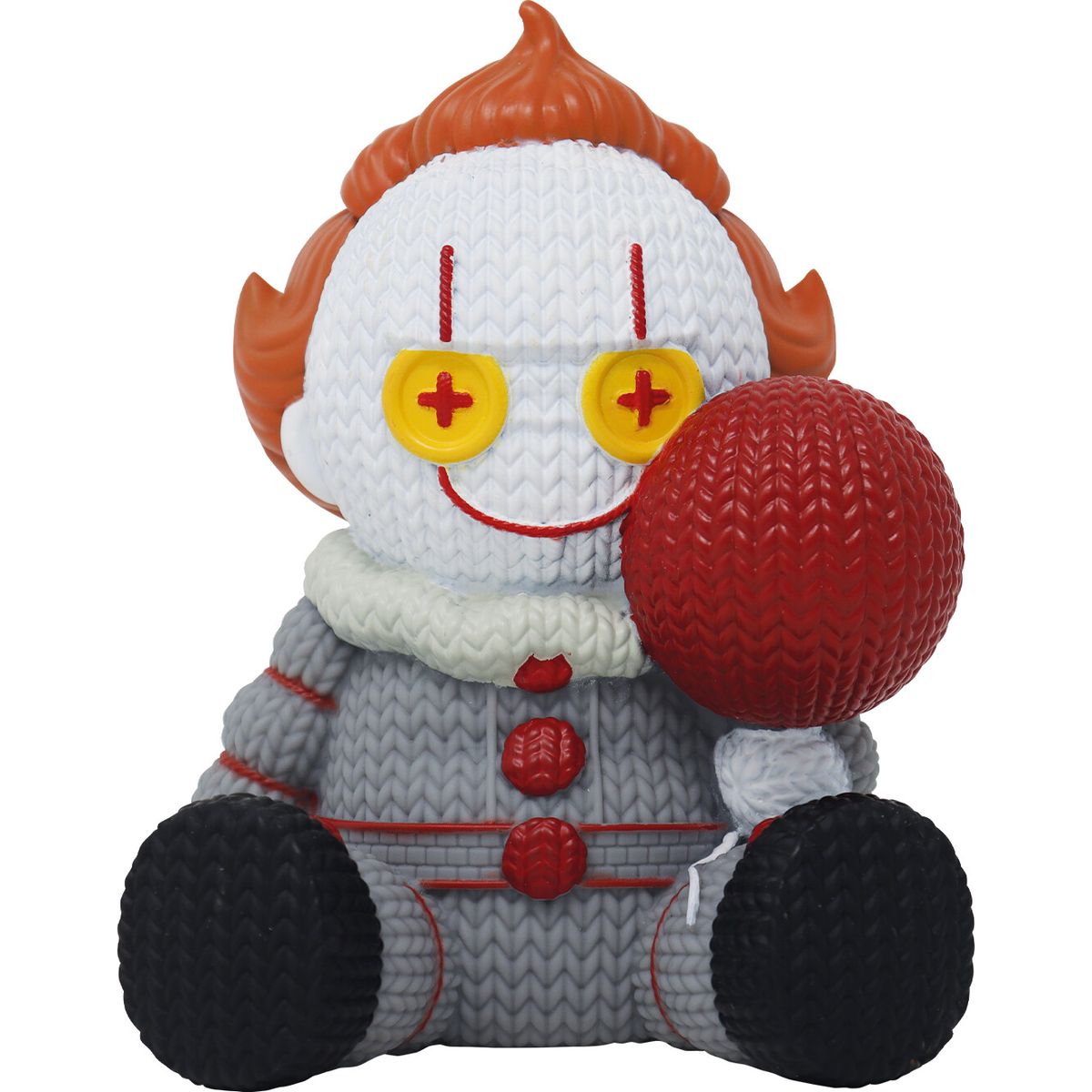 Pennywise Figur - It - Knit - Handmade By Robots - 13 Cm Collectible Vinyl Figure