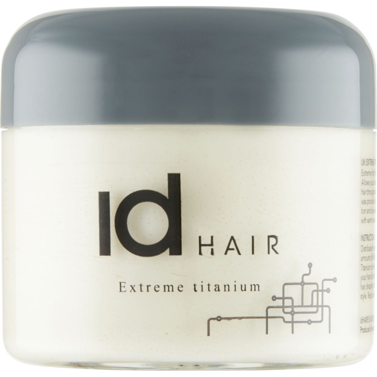 Id Hair Extreme Titanium - Hårvoks 100 Ml.