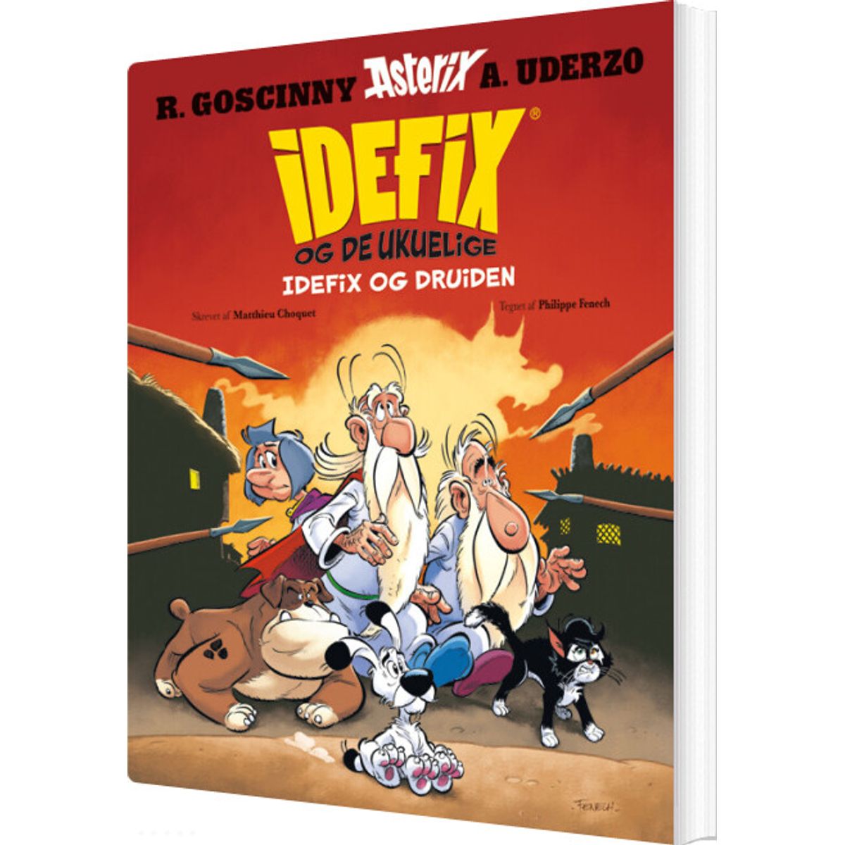 Idefix Og De Ukuelige 1 - Idefix Og Druiden - Matthieu Choquet - Tegneserie