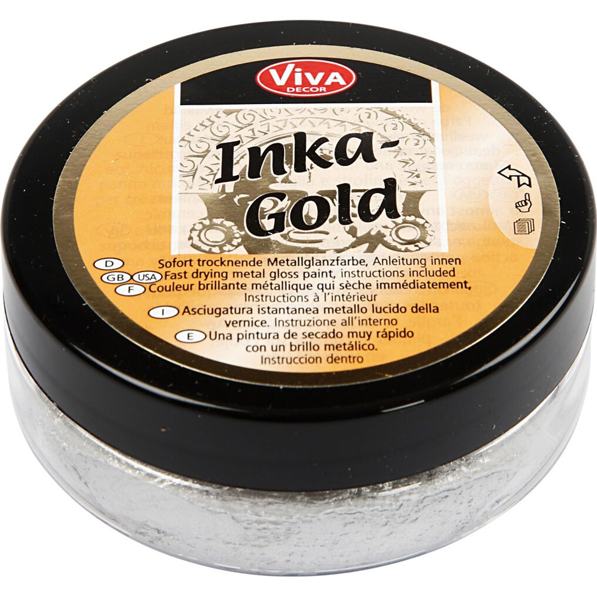 Inka Gold - Sølv - 50 Ml