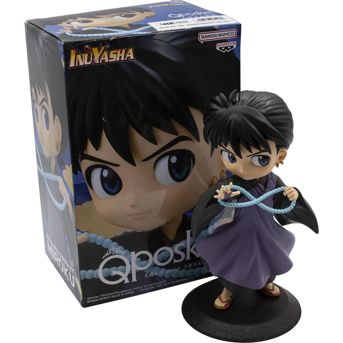 Inuyasha - Q Posket-inuyasha&miroku-(b:miroku) Figure