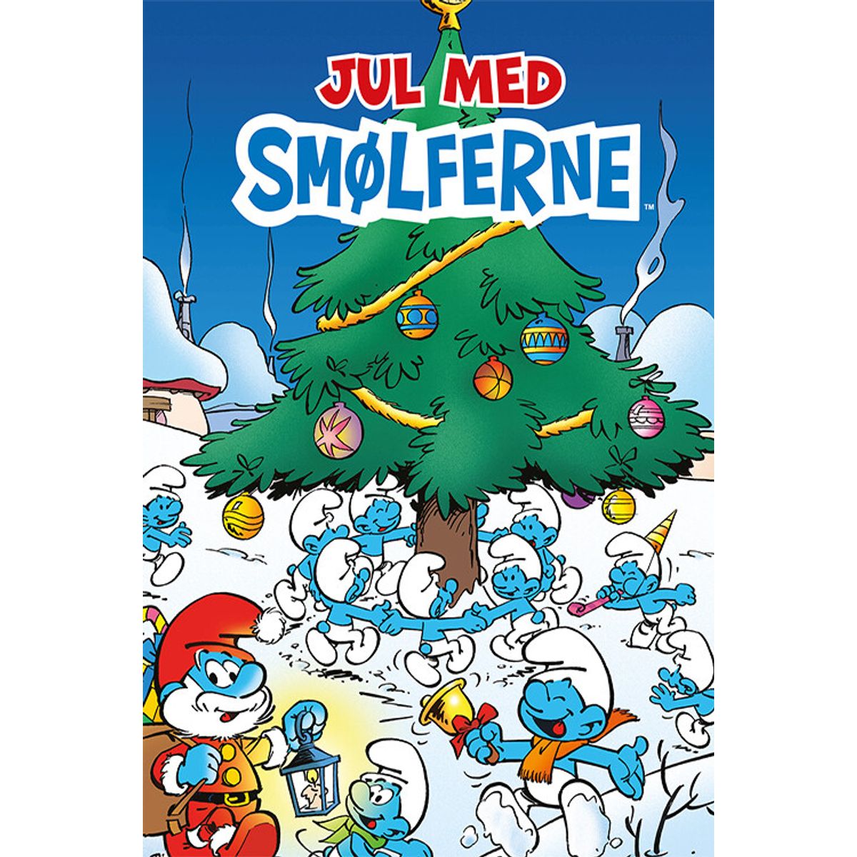 Jul Med Smølferne - Peyo - Tegneserie